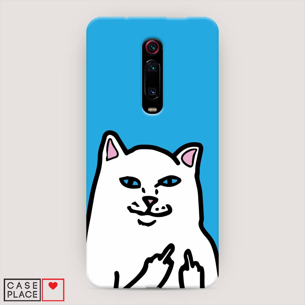 

Пластиковый чехол "Кот жесть" на Xiaomi Redmi K20 Pro, 35620-7