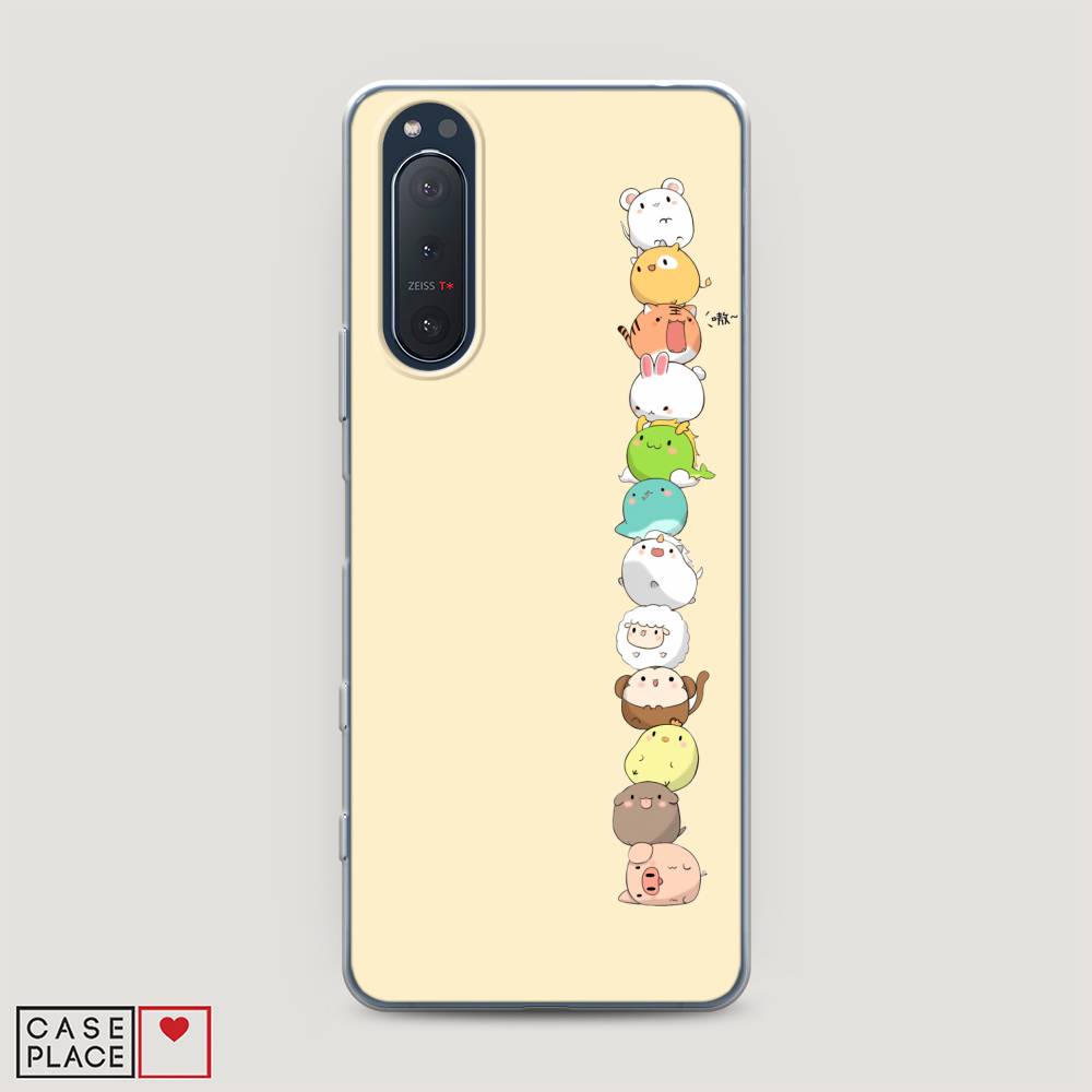 

Чехол Awog на Sony Xperia 5 II "Питомцы Чиби", Разноцветный, 54750-2