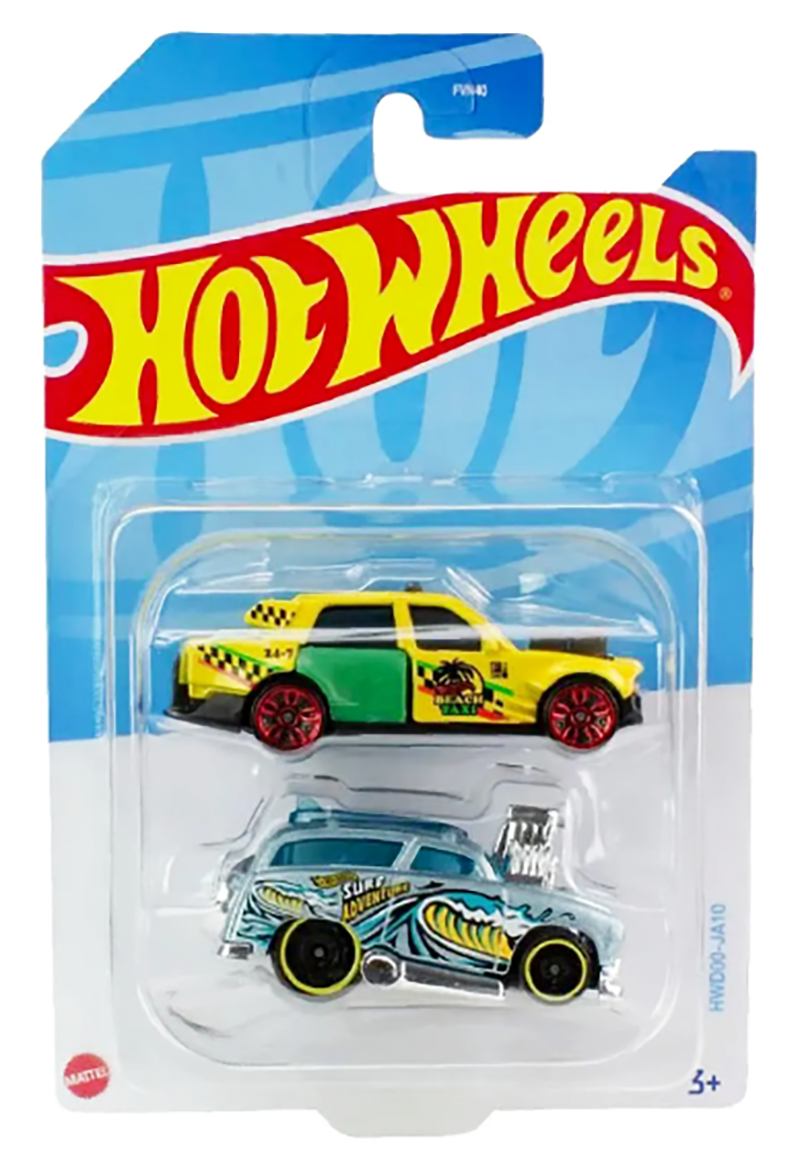 Машинка Hot Wheels HWD00, 1 шт. желтый,  голубой