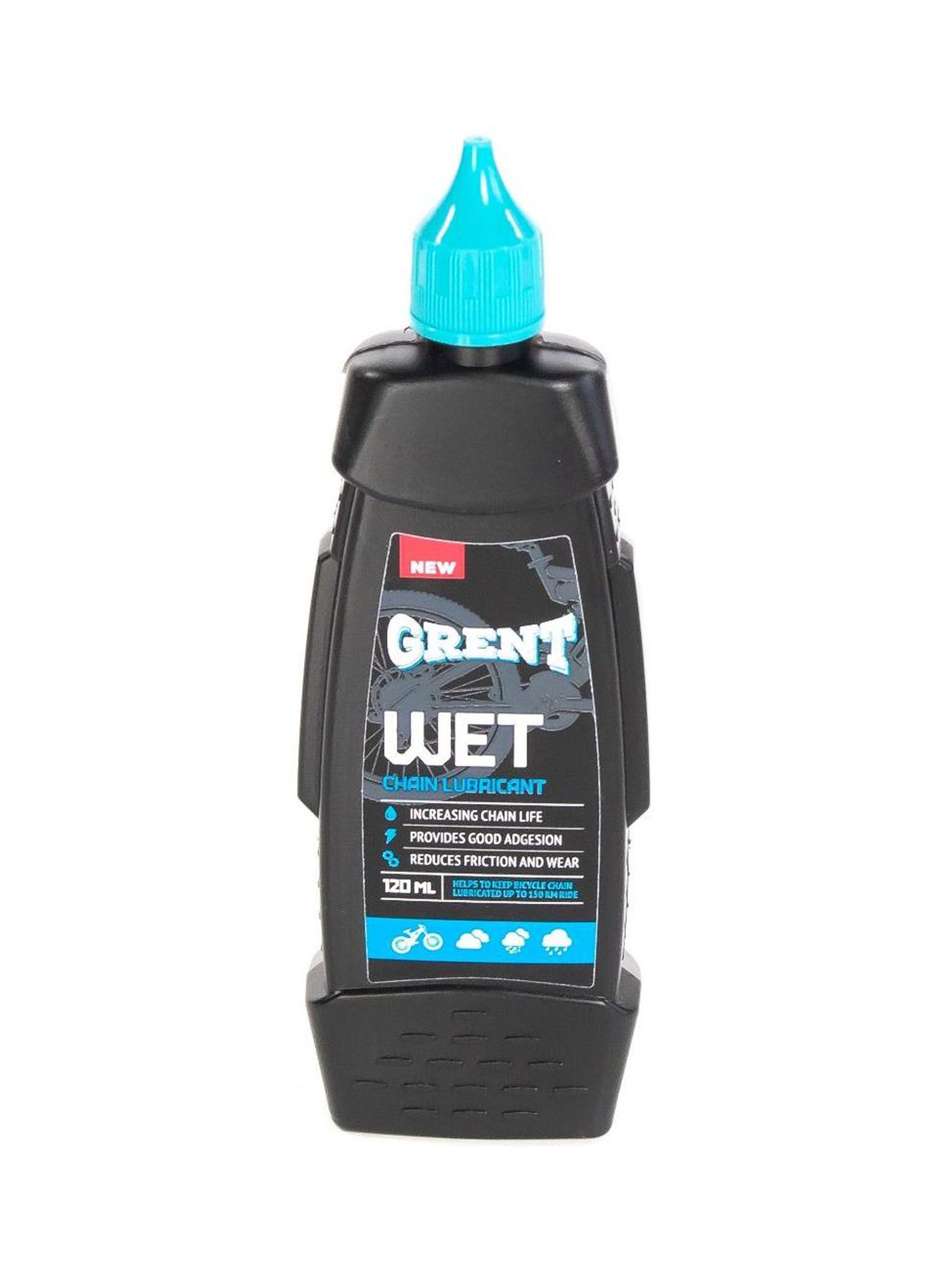 

Смазка Для Цепи Grent Wet Lube Цепная Для Влажной Погоды 120 Мл (32129) (Б/Р), Черный, Wet Lube