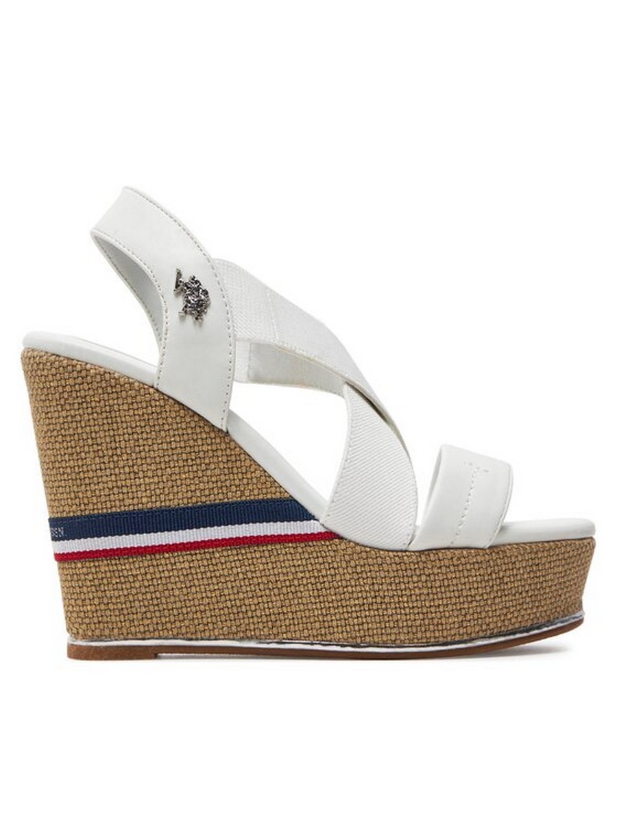 

Босоножки женские U.S. POLO Assn. Aylin018A белые 39 EU, Белый, Aylin018A