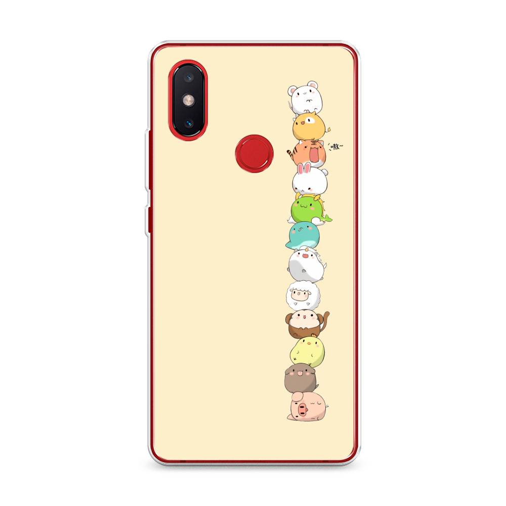 

Чехол Awog на Xiaomi Mi 8 SE "Питомцы Чиби", Разноцветный, 33750-2