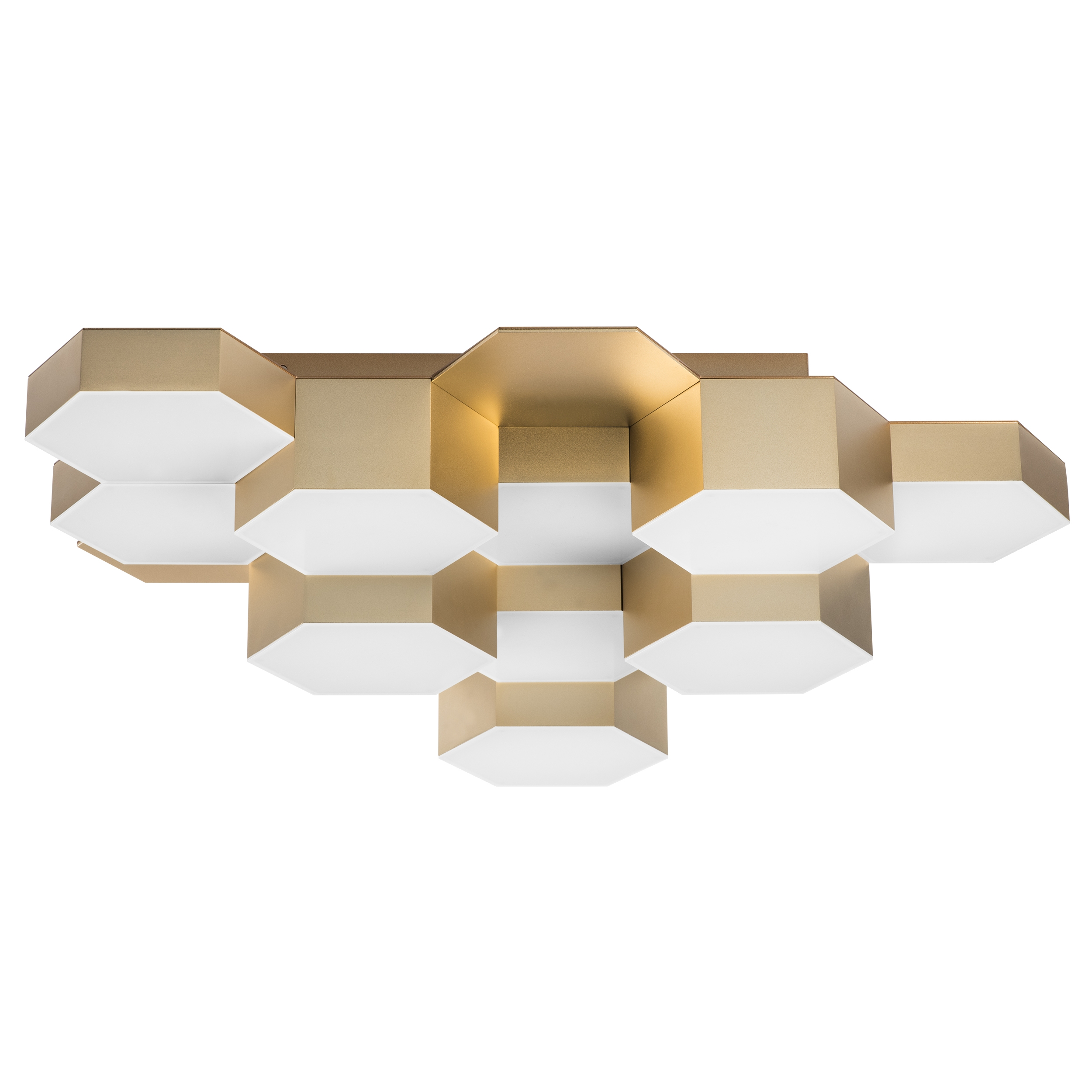 

LIGHTSTAR Светодиодная потолочная люстра LED-60W Satin Gold 750123 LIGHTSTAR