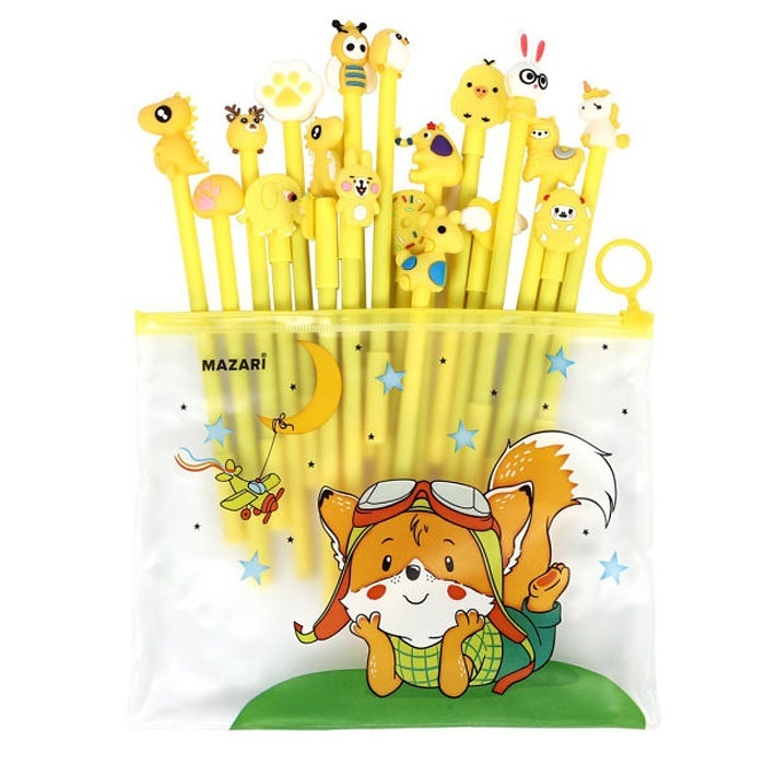 

Ручка Mazari Cartoon yellow, 20 шт, синяя, 0,7 мм, корпус пластиковый, Cartoon yellow, 20 шт, синяя, 0,7 мм, корпус пластиковый