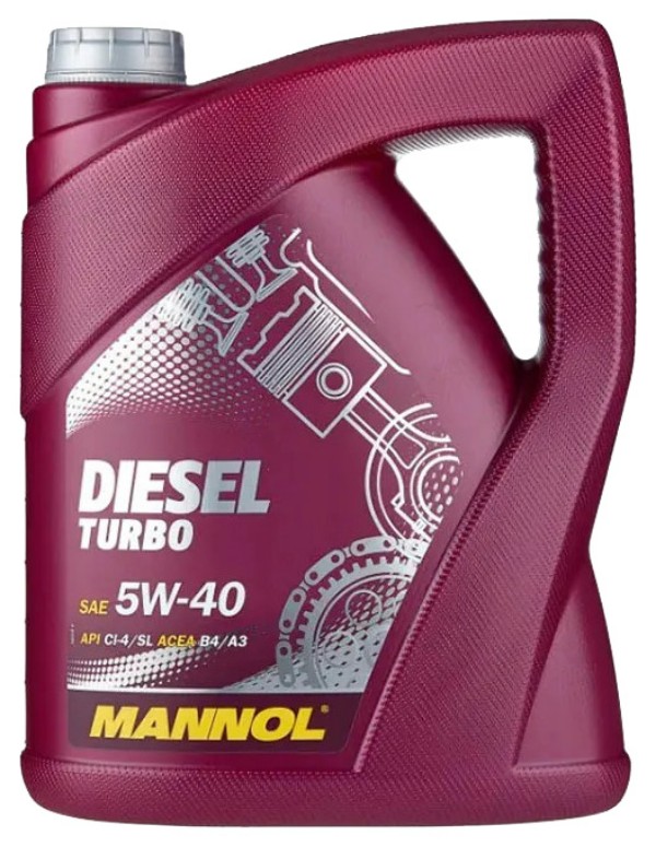 фото Масло diesel turbo 5w40 ci-4/sl 5л. mannol арт. mn79045