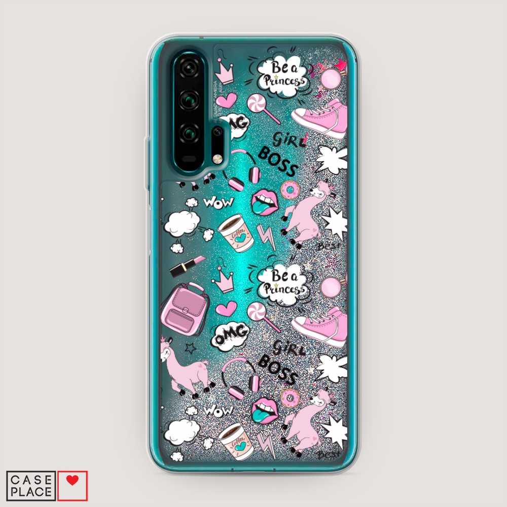 

Чехол Awog на Honor 20 Pro "Стильная лама", Разноцветный, 69391-1