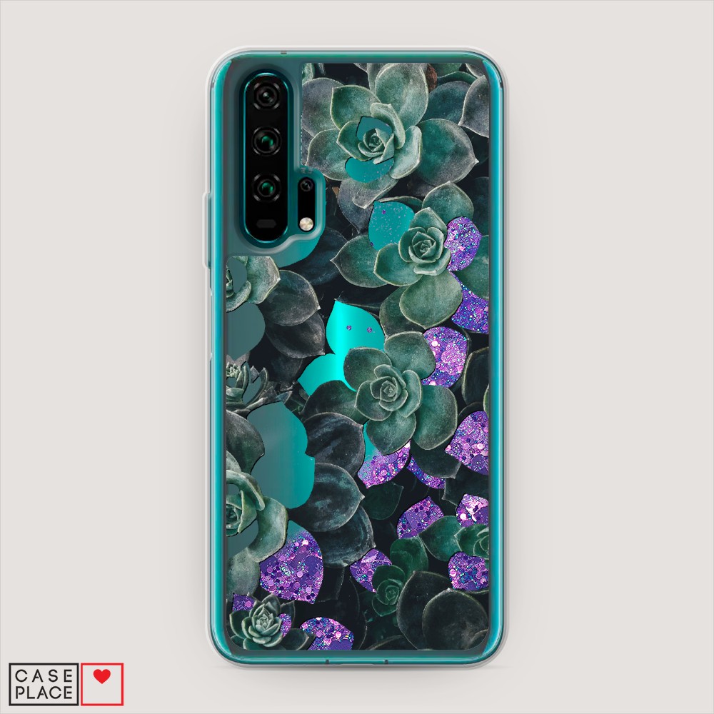 

Чехол Awog на Honor 20 Pro "Сукуленты цветные", Разноцветный, 69392-1
