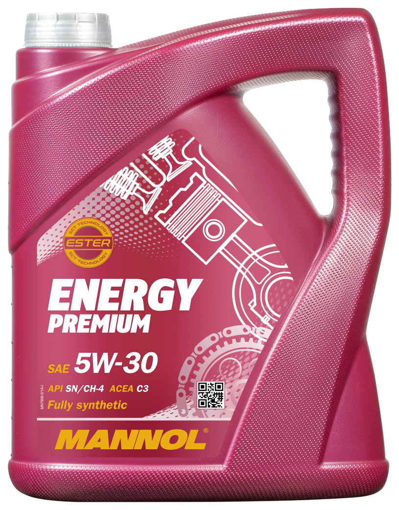Моторное масло Mannol Energy Premium 5W30 Api Sn/Cf 4л