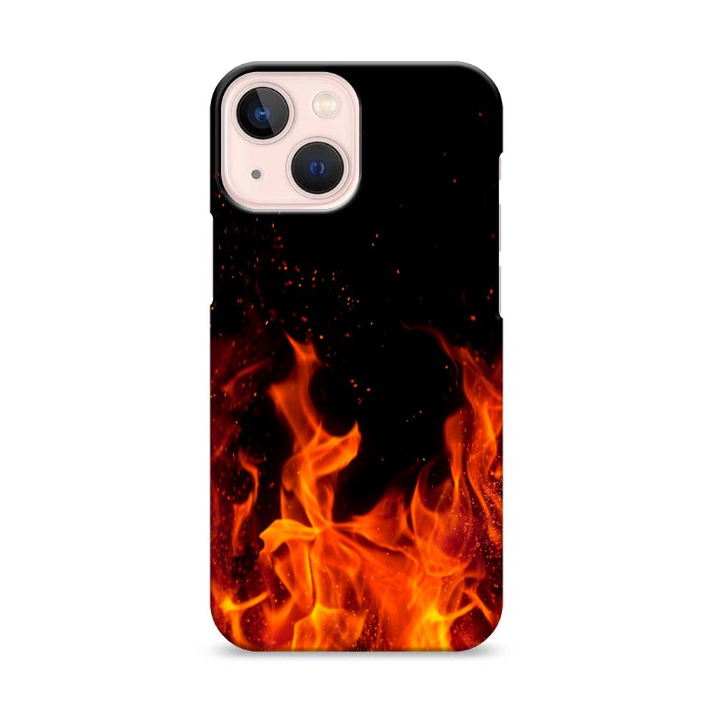 

Пластиковый чехол "Все в огне" на Apple iPhone 13 mini, 14120-3