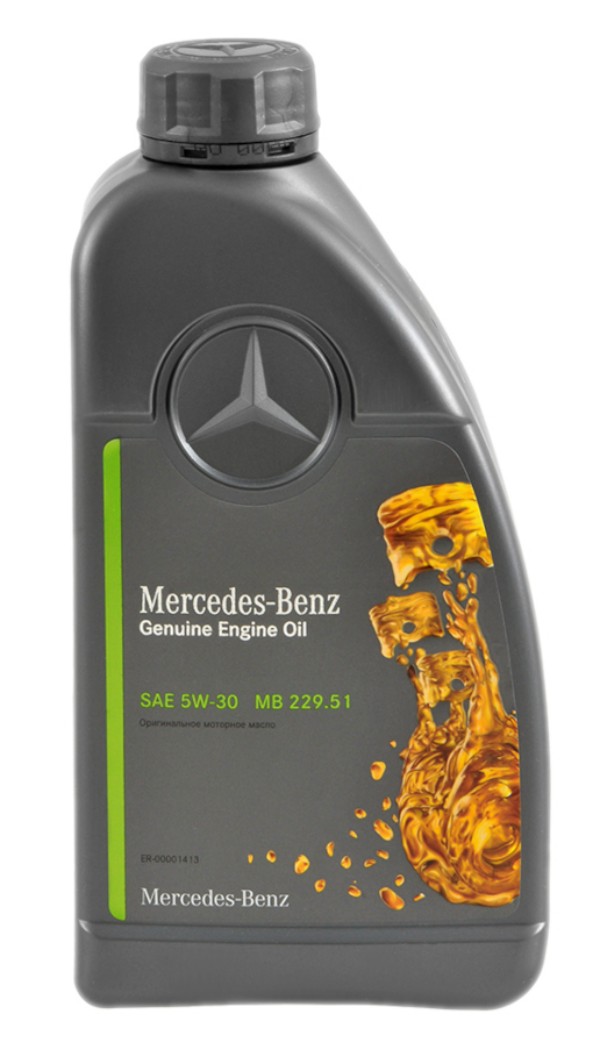 Моторное масло Mercedes-Benz cинтетическое Eu 5W30 1л