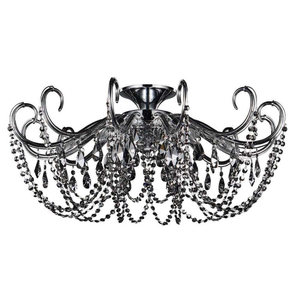 

Потолочная люстра Crystal Lux Imperia PL6 Chrome/Smoke