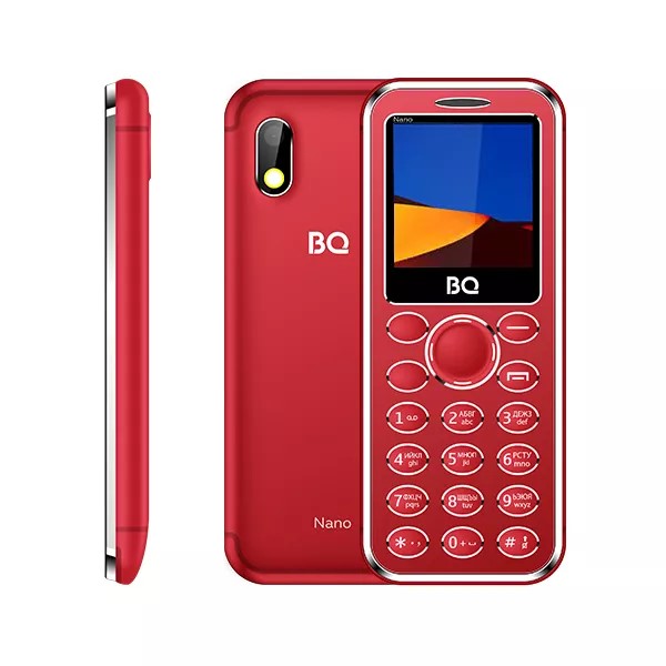 фото Мобильный телефон bq 1411 nano red