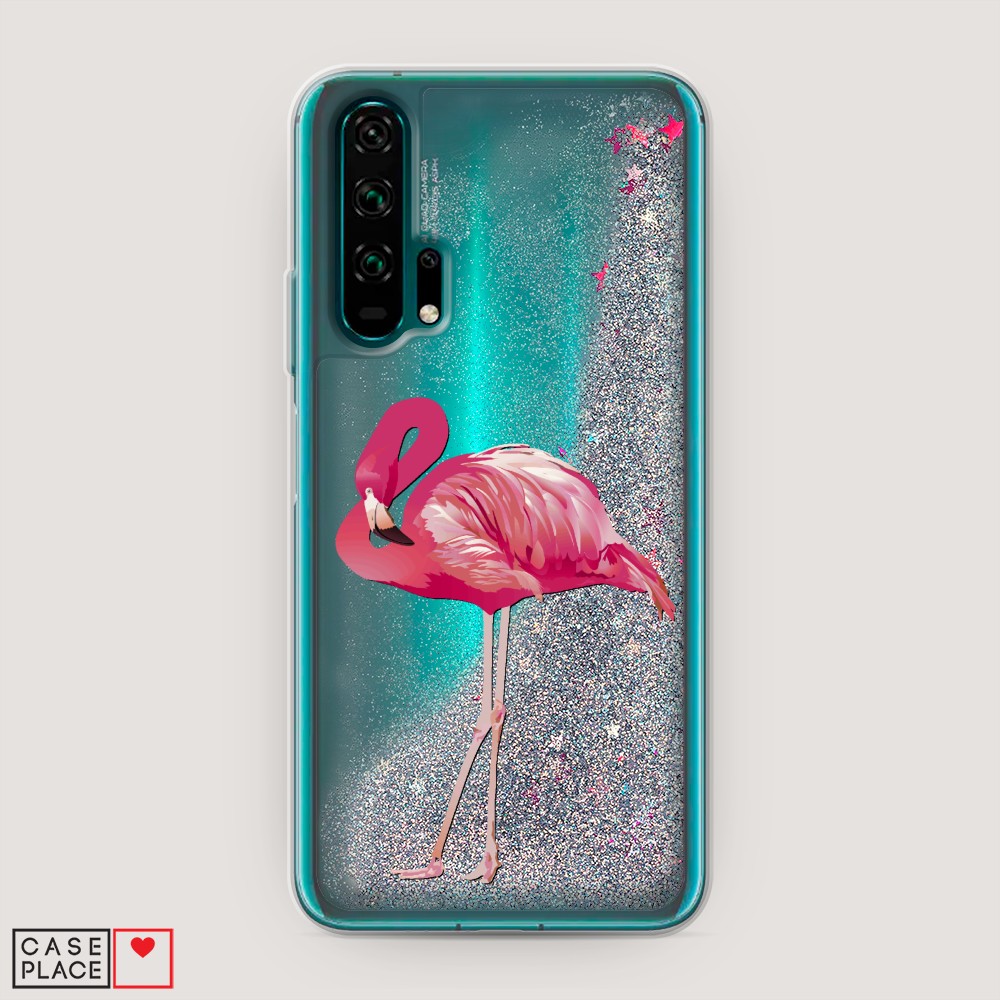 

Чехол Awog на Honor 20 Pro "Застенчивый фламинго", Разноцветный, 69391-1