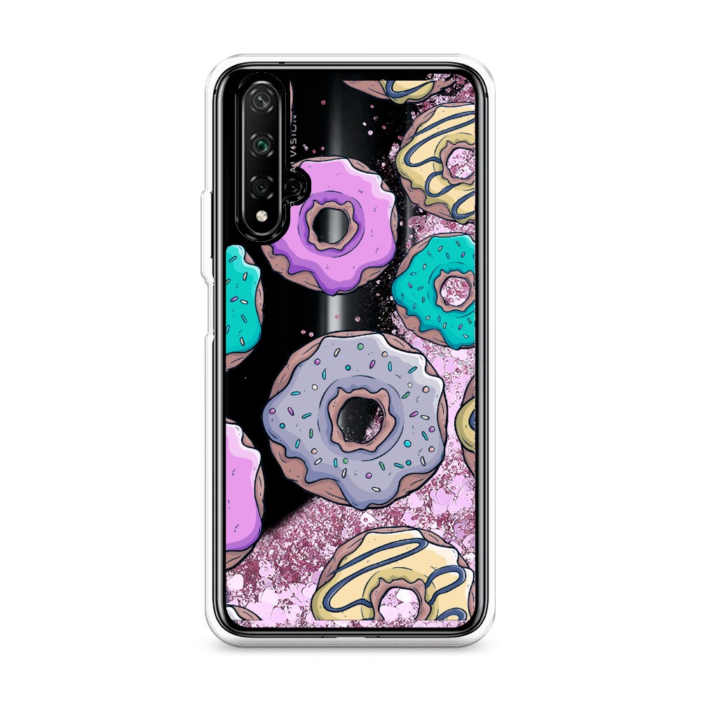 

Чехол Awog "Разноцветные пончики в глазури 2" на Honor 20/Huawei Nova 5T, 69594-1