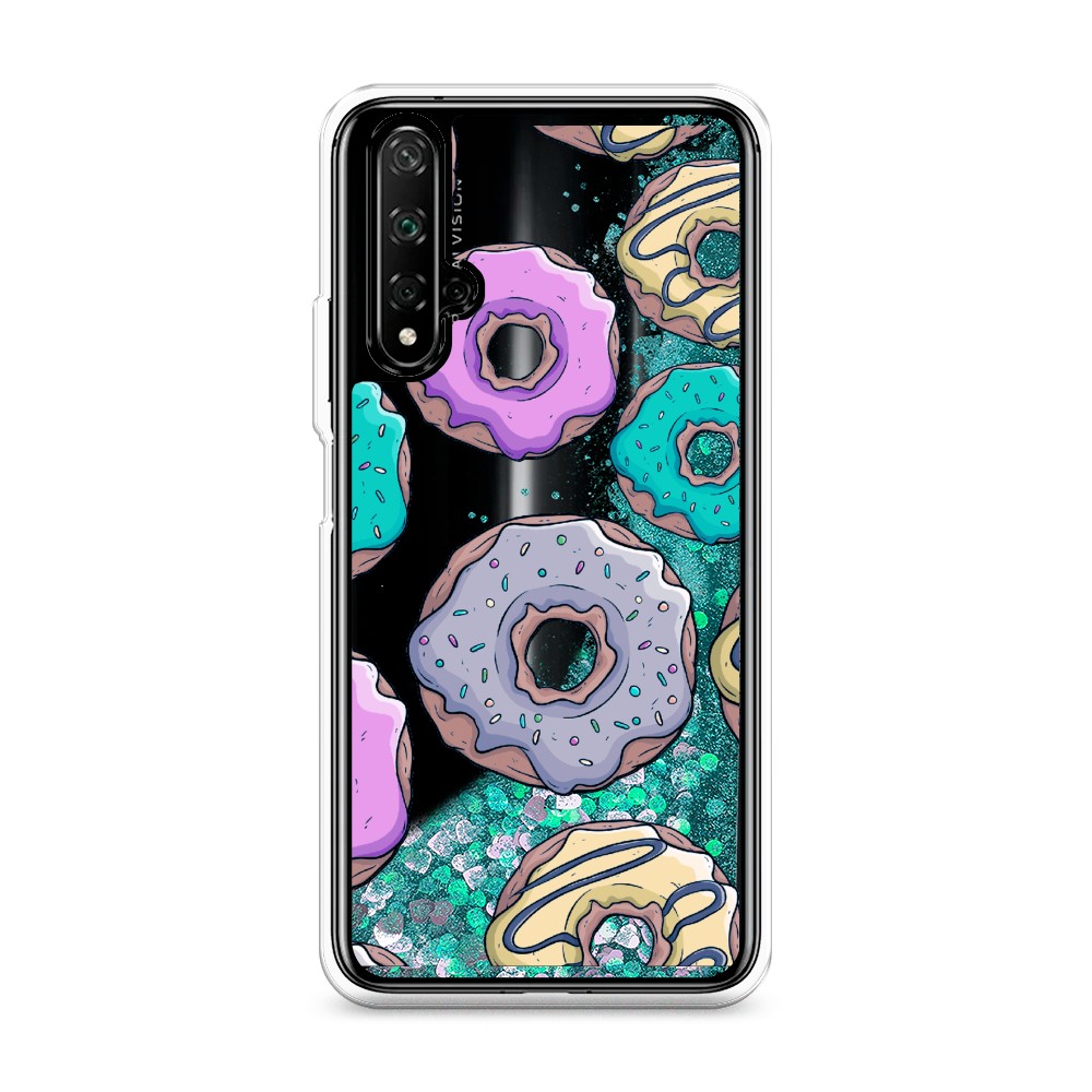 

Чехол Awog "Разноцветные пончики в глазури 2" на Honor 20/Huawei Nova 5T, 69595-1
