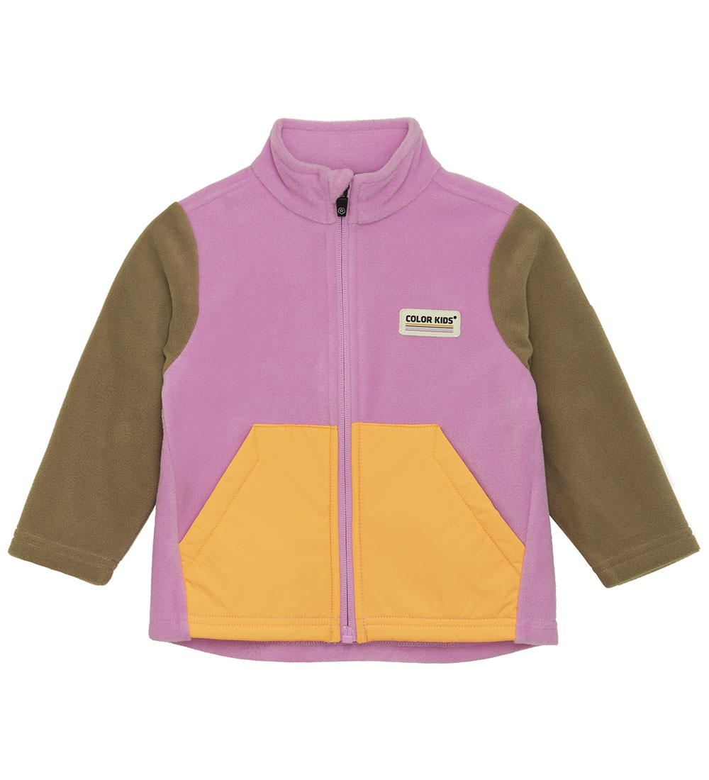

Толстовка Color Kids для девочек, флисовая, размер 086, 7416295214086, 1 шт., Оранжевый;розовый;коричневый, 741629