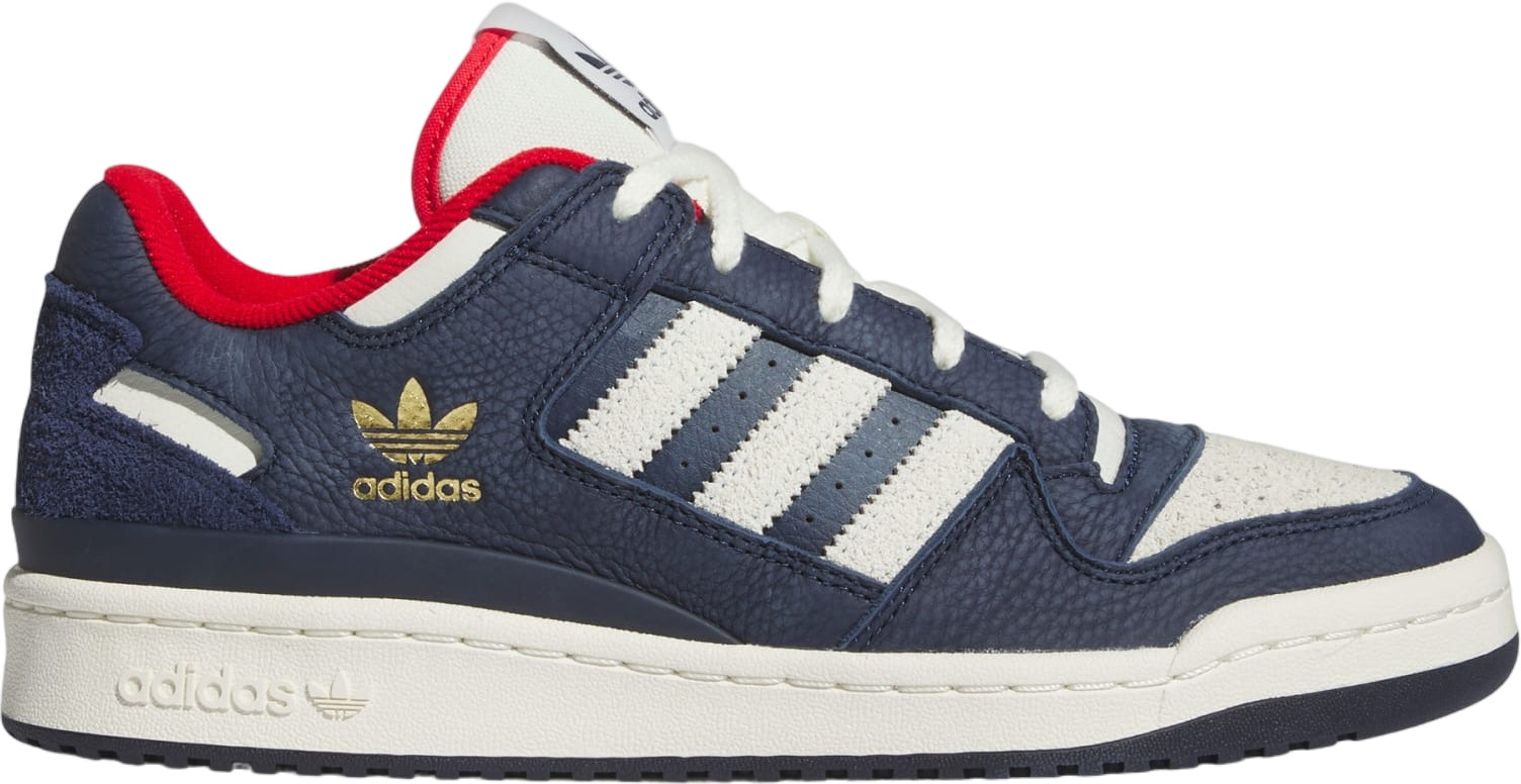 

Кеды мужские Adidas ForuLow CL синие 9 UK, Синий, ForuLow CL