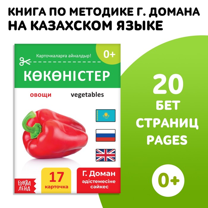 

По методике Г. Домана «Овощи», на казахском языке