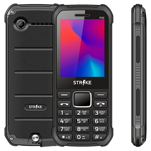 фото Мобильный телефон bq strike p20 black