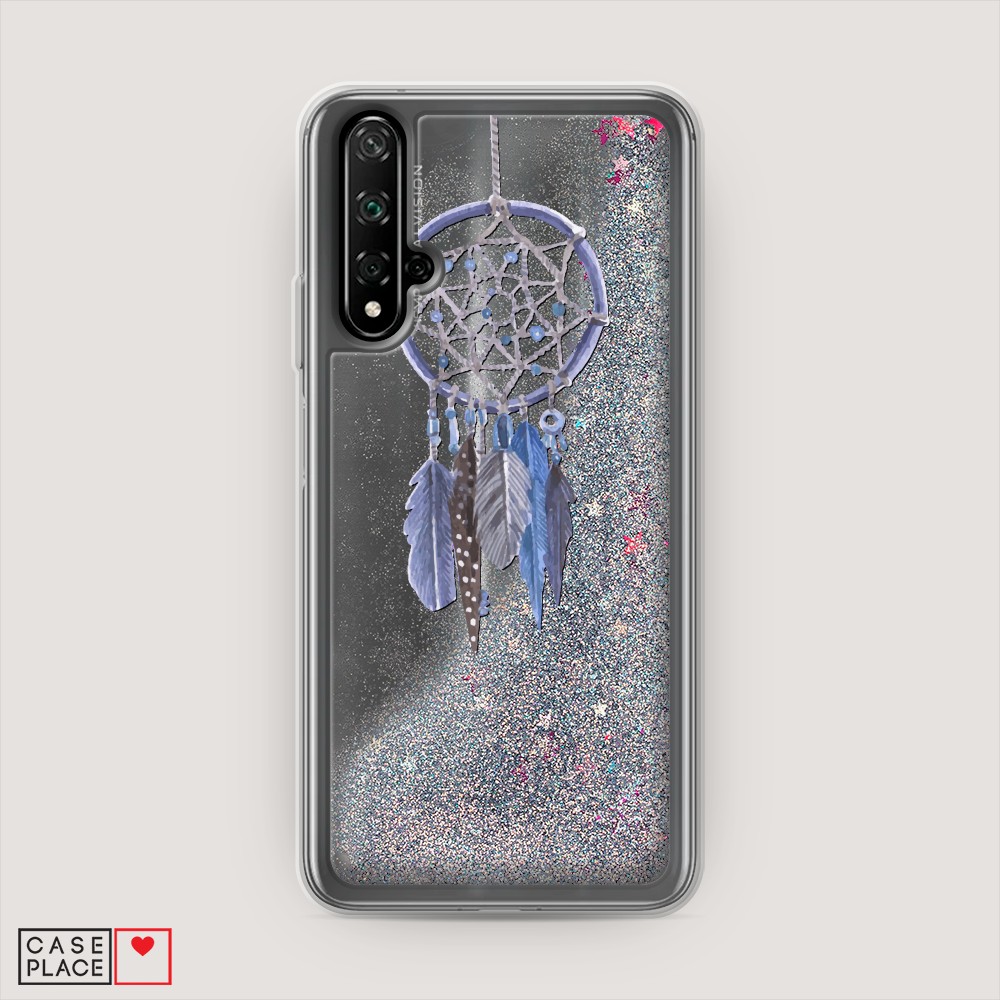 

Чехол Awog на Honor 20/Huawei Nova 5T "Синий ловец снов акварель", Разноцветный, 69591-1