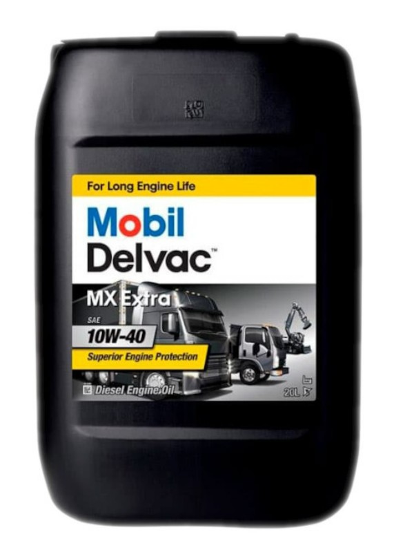 фото Mobil delvac mx extra 10w40 (20l) масло мот. синт, 10w4020ldelvacmxextra