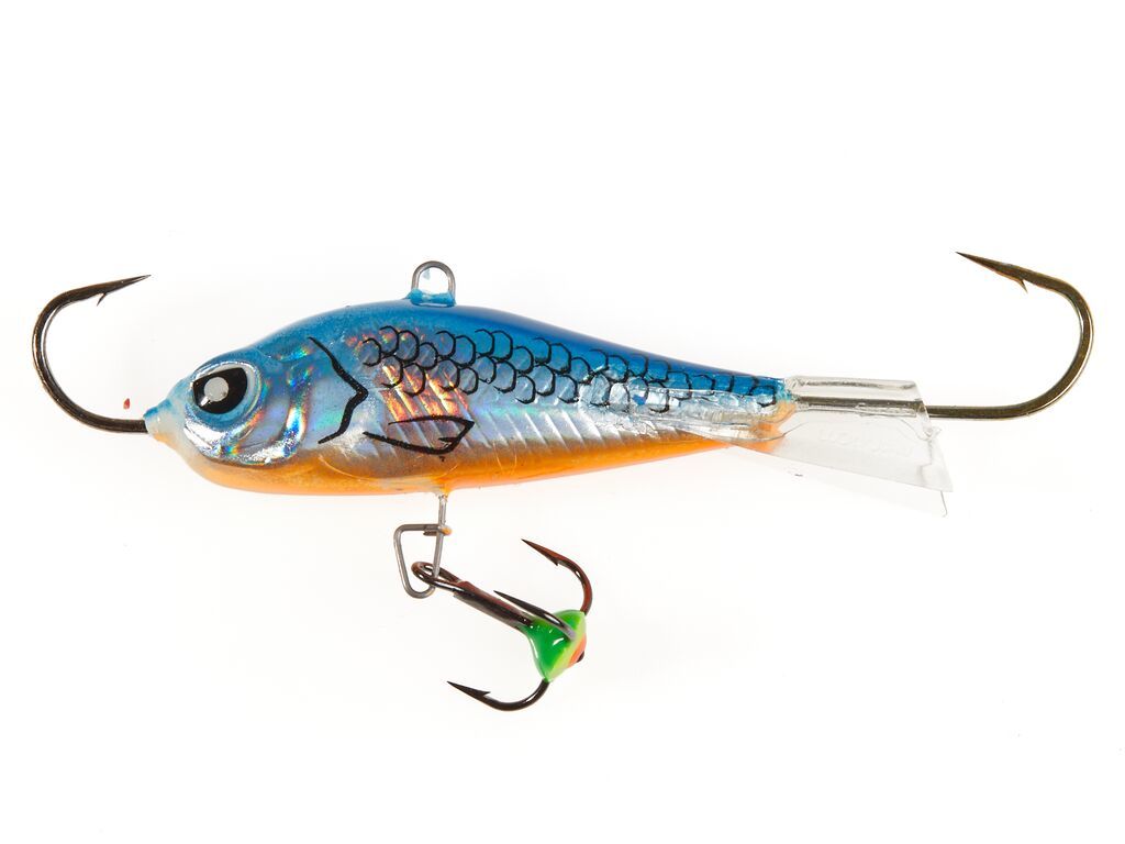 

Балансир Lucky John Baltic с тройником 60 мм, 46 г, 45H, 1 шт., Голубой;оранжевый, Baltic с тройником