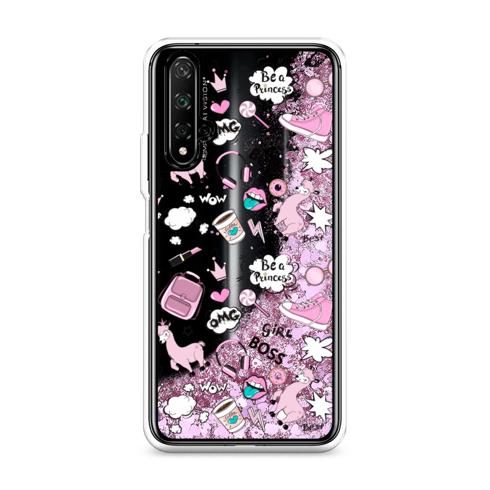 

Чехол Awog "Стильная лама" на Honor 20/Huawei Nova 5T, 69594-1