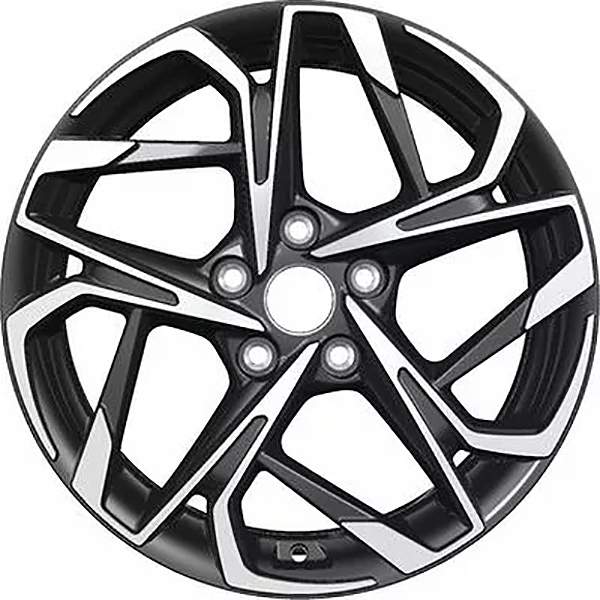 

Колесный диск Khomen Wheels KHW1716 Black-FP 7x17/5x114.3 ET45 D60.1