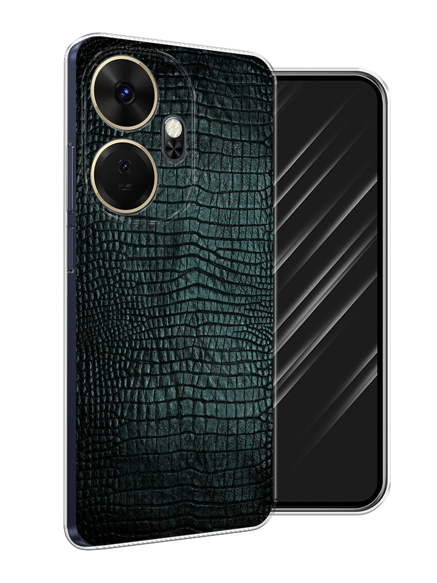 

Чехол Awog на Itel P55 Plus 4G "Черная змея", Черный;серый;голубой, 3201950-1