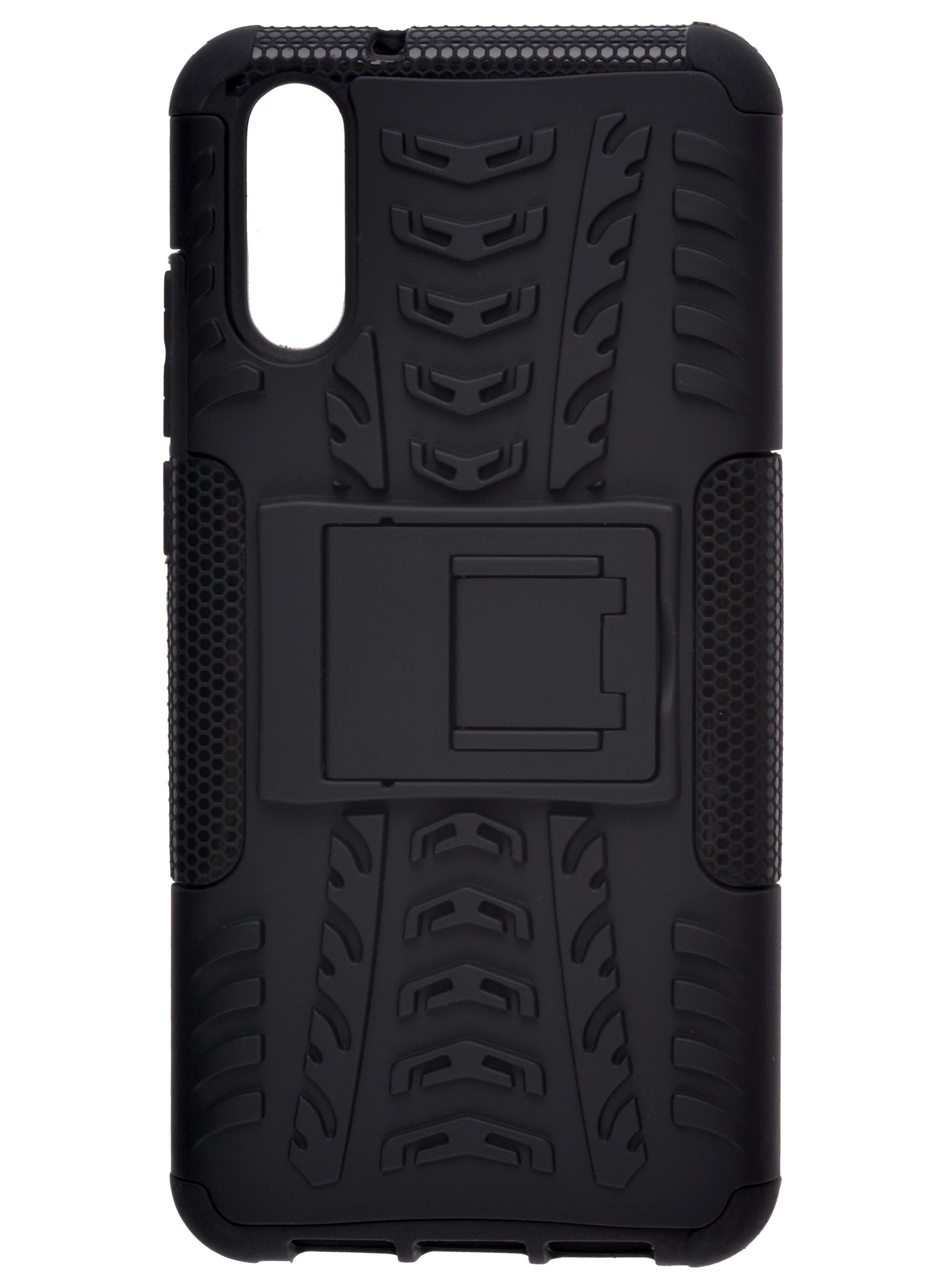 фото Чехол-накладка skinbox defender case для huawei p20 (4630042520714) черный