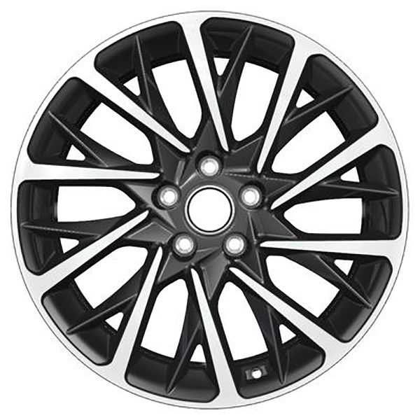 

Колесный диск Khomen Wheels KHW1804 Black-FP 7.5x18/5x114.3 ET50.5 D67.1