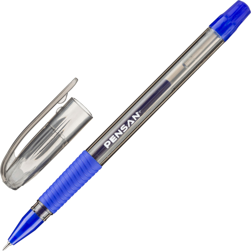 

Ручка гелевая PENSAN SOFT GEL 0,5 синяя, (5шт.)