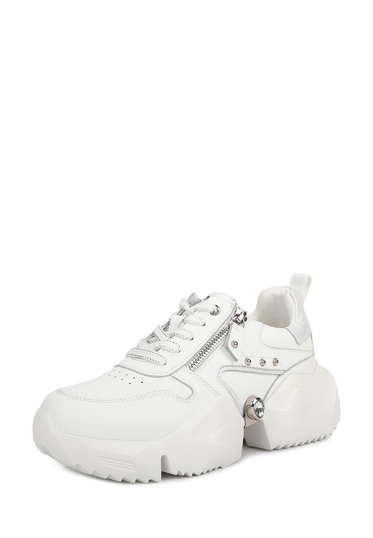 

Кроссовки женские Pierre Cardin 710024012 белые 40 RU, Белый, 710024012