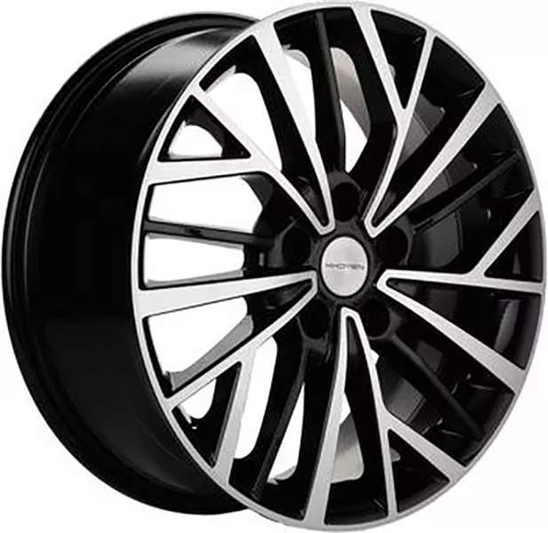 фото Колесный диск khomen wheels khw1717 (cx-5/seltos/optima) black-fp 7x17/5x114.3 et50 d67.1