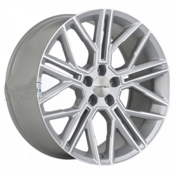 

Колесный диск Khomen Wheels KHW2101 (RRover) Brilliant Silver-FP 9.5x21/5x120 ET49 D72.6