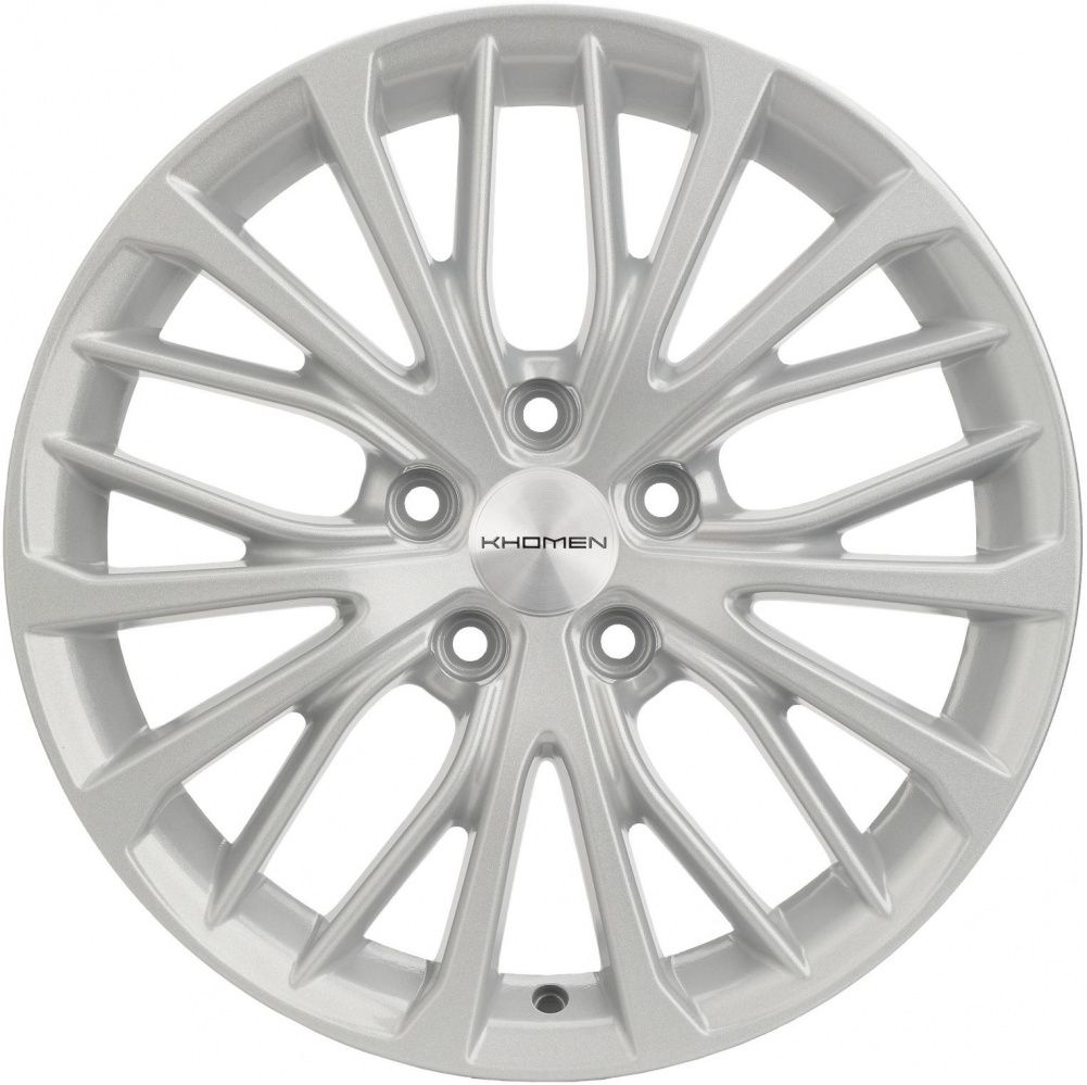 фото Колесный диск khomen wheels khw1705 (cx-5/i40/x-trail) f-silver 7x17/5x114.3 et45 d67.1