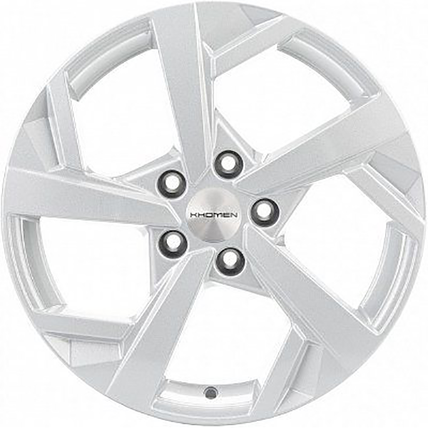 фото Колесный диск khomen wheels khw1712 (cx-5/i40/x-trail) f-silver 7x17/5x114.3 et45 d67.1