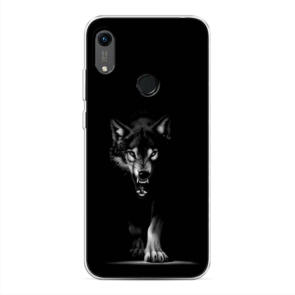 

Чехол Awog на Huawei Y6s "Волк выходит из ночи", Разноцветный, 611550-1