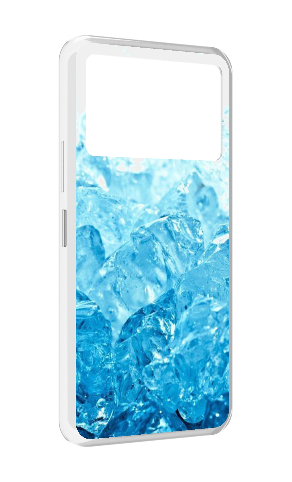 

Чехол MyPads кусочки-льда для Infinix NOTE 12 VIP (X672), Прозрачный, Tocco
