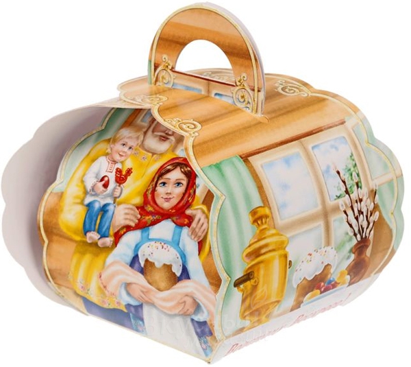 

Упаковка для яйца Семья. Христос воскресе!, Разноцветный