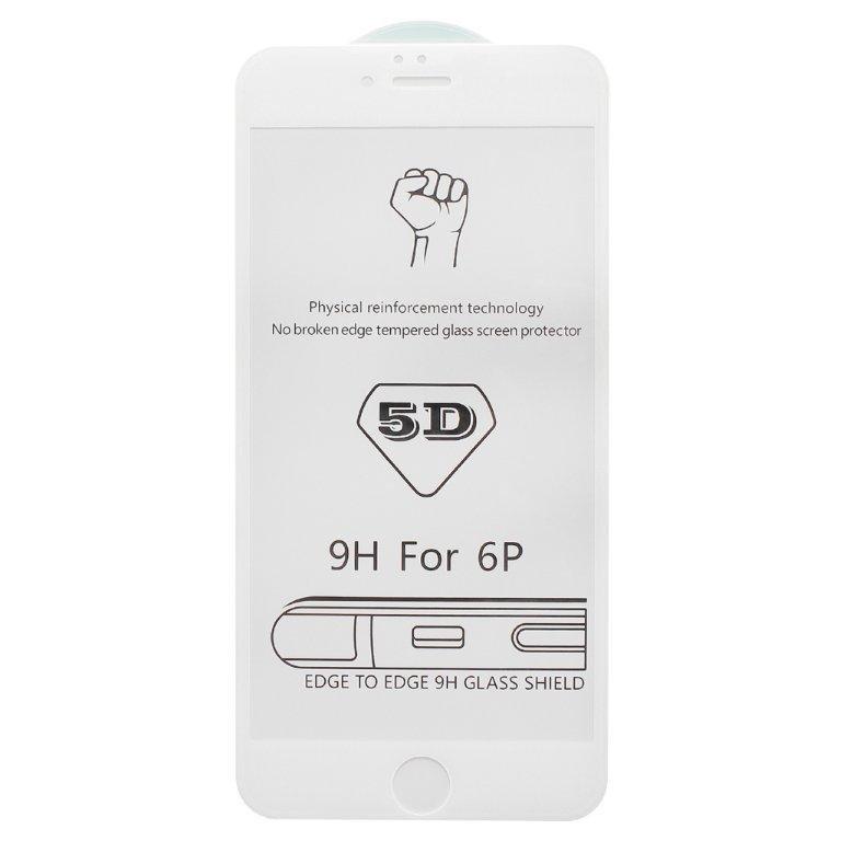 

Защитное стекло 5D для Apple iiPhone 6/6s plus (5.5") на весь экран