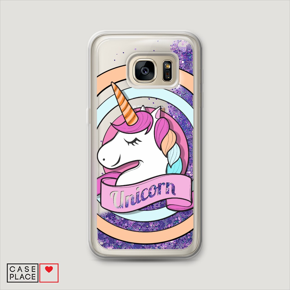

Чехол Awog на Samsung Galaxy S6 "Unicorn зефирный", Разноцветный, 24392-1