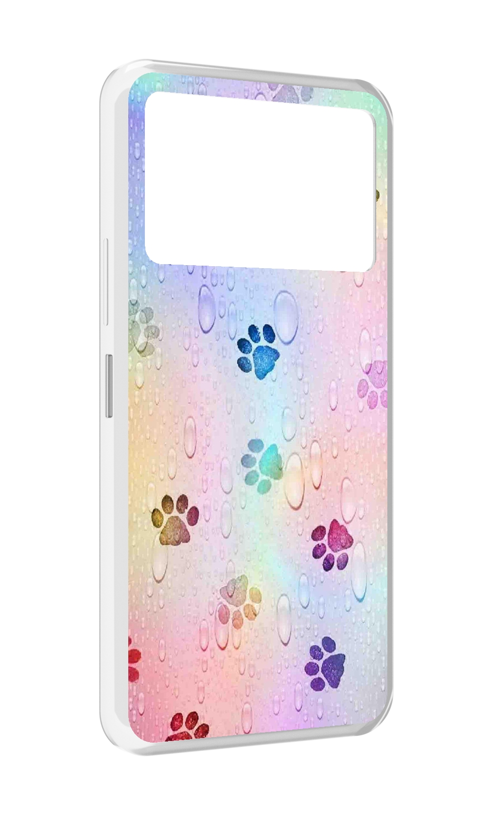 

Чехол MyPads лапки для Infinix NOTE 12 VIP (X672), Прозрачный, Tocco