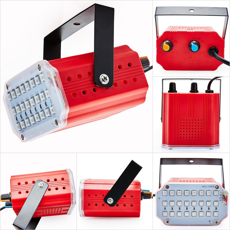 

Комнатный мини-стробоскоп Mini Room Strobe 24 LED 00111590