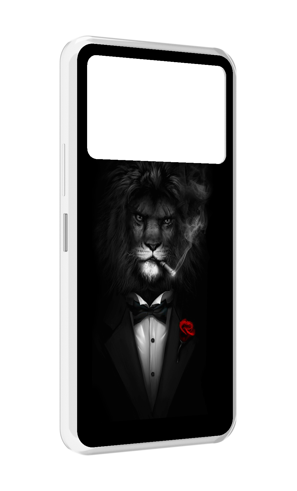 

Чехол MyPads лев-в-темноте-с-сигаретой мужской для Infinix NOTE 12 VIP (X672), Прозрачный, Tocco