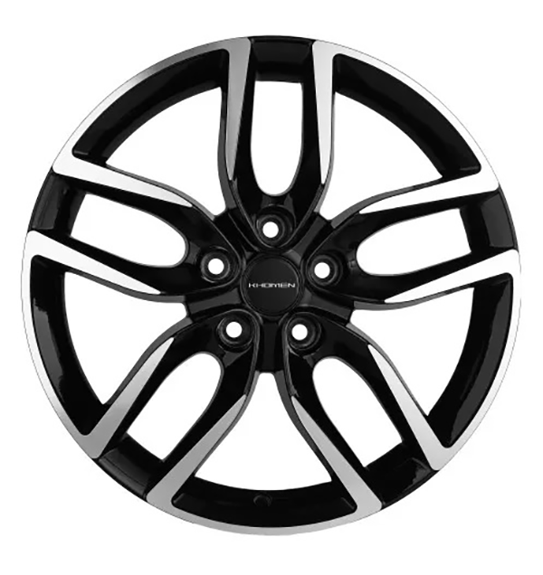 

Колесный диск Khomen Wheels KHW1708 (Kodiaq/Tiguan) Black-FP 6.5x17/5x112 ET38 D57.1