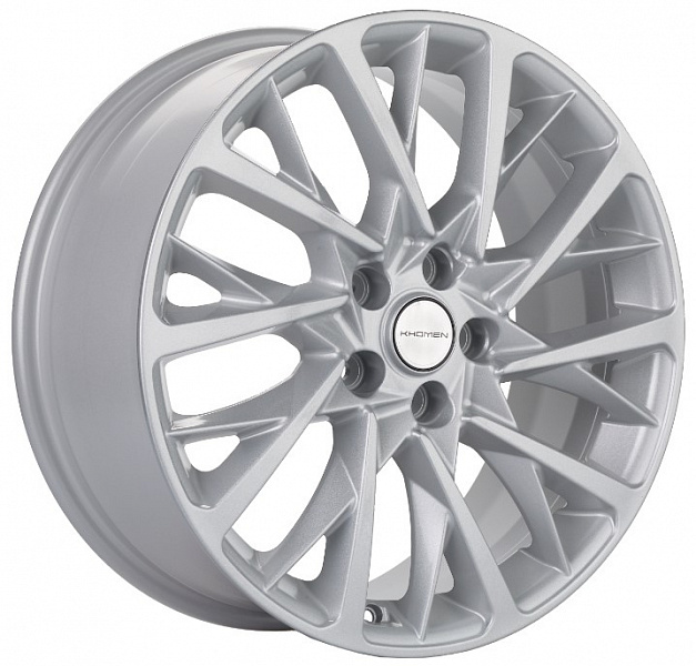 

Колесный диск Khomen Wheels KHW1804 (Audi A4/A6) F-Silver-FP 7.5x18/5x112 ET39 D66.6