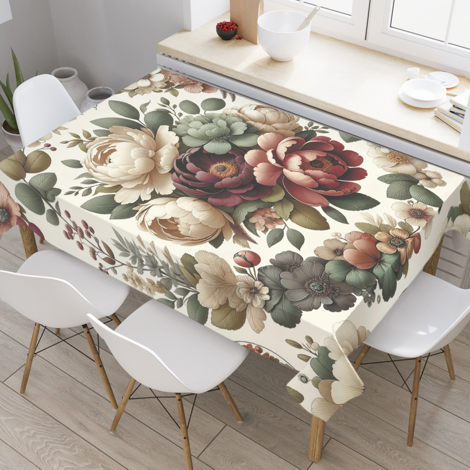 

Скатерть JoyArty Круговая композиция 180х145, tcox_sd1438_180x145, Зеленый