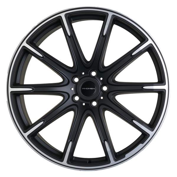 фото Колесный диск khomen wheels khw1903 (mercedes rear) black-fp 9.5x19/5x112 et25 d66.6