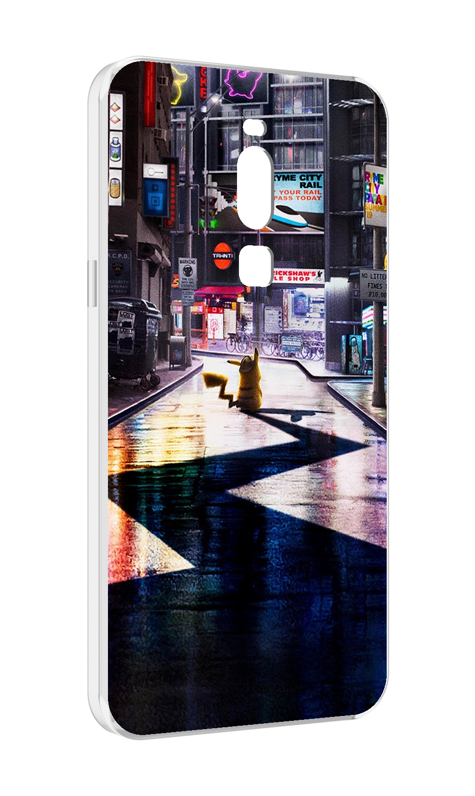 

Чехол MyPads Пикачу-в-городе для Meizu Note 8, Прозрачный, Tocco